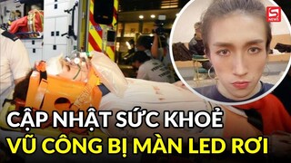 Sức khỏe vũ công bị màn hình LED 600kg rơi trúng người giờ ra sao?