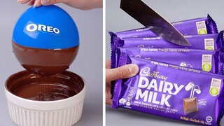 ทริคแต่งเค้ก Oreo ง่ายๆ สูตรเค้กช็อคโกแลต DIY การรวบรวมเค้กที่สมบูรณ์แบบ