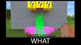 Minecraft wait what meme part 153 realistic minecraft Concrete powder