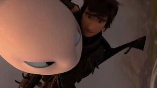 【驯龙高手】小嗝牺牲自己救无牙，终于获得光煞的认可.