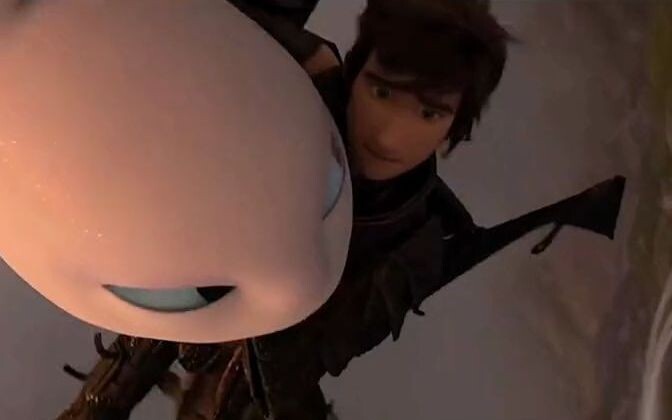 【How to Train Your Dragon】 Hiccup mengorbankan dirinya untuk menyelamatkan Toothless, dan akhirnya m