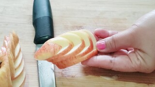 How to make Swan apple /Easy fruit carving ideas ...