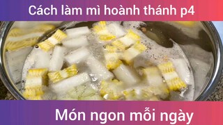 Làm mì hoành thánh p4