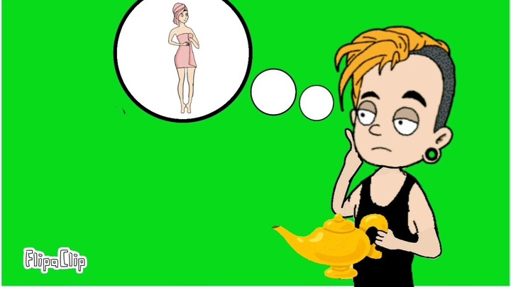 lampu ajaib kartun lucu