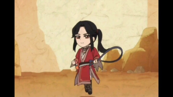 Come in and watch Hua Cheng beat the snake! Snake: I might as well rot in the snake eggs...