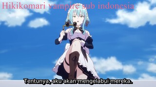 Hikikomari Kyuuketsuki no Monmon trailer sub indonesia