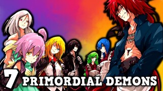 7 PRIMORDIAL DEMONS AND THEIR BACKSTORY  ! TENSEI SHITARA SLIME DATTA KEN