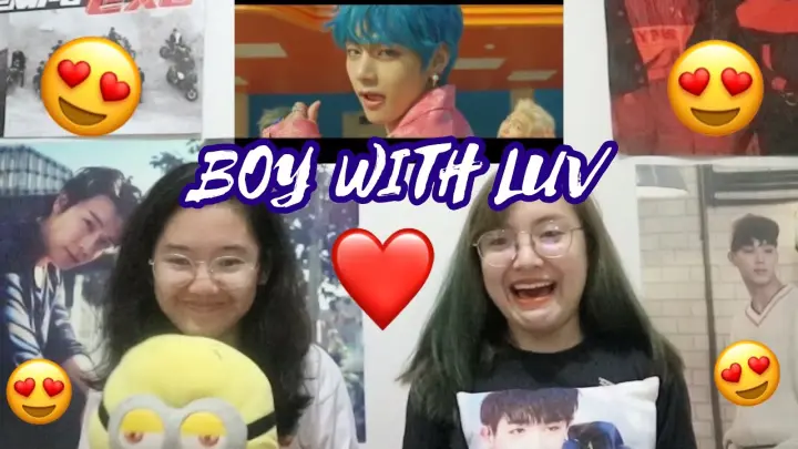 BTS - BOY WITH LUV feat. Halsey M/V Reaction (Philippines) | iamstefidee