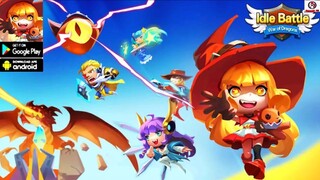 Idle Battle: War of Dragons Gameplay - Afk RPG Game Android