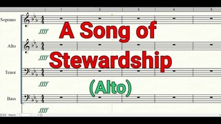 A Song of Stewardship | Alto