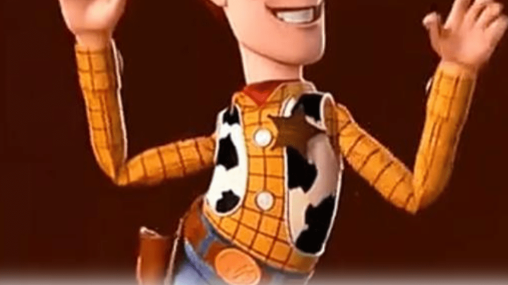Woody: Back then, I never thought I’d see that silly look again.
