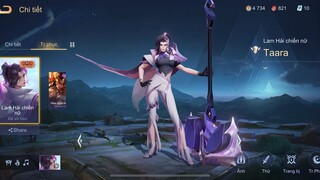 Liên Quân Mobile - Review Skin Taara Lam Hải Chiến Nữ SSM Mùa Mới