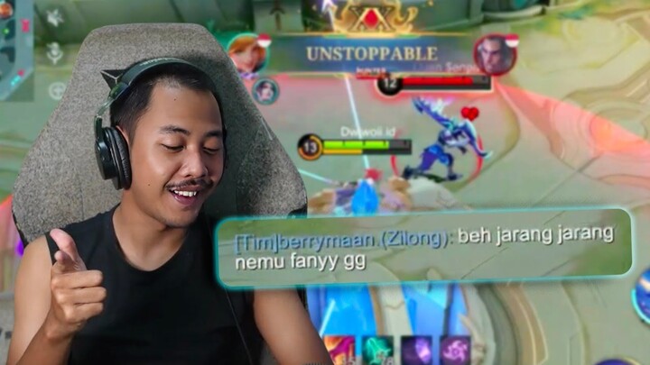 Tetap Kepala Dingin Meskipun Banyak Di Troll Team Sendiri  - Mobile Legends