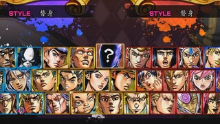 mod perubahan gender karakter pria jojo "JoJo no Kimyou na Bouken Battle of the Stars R"