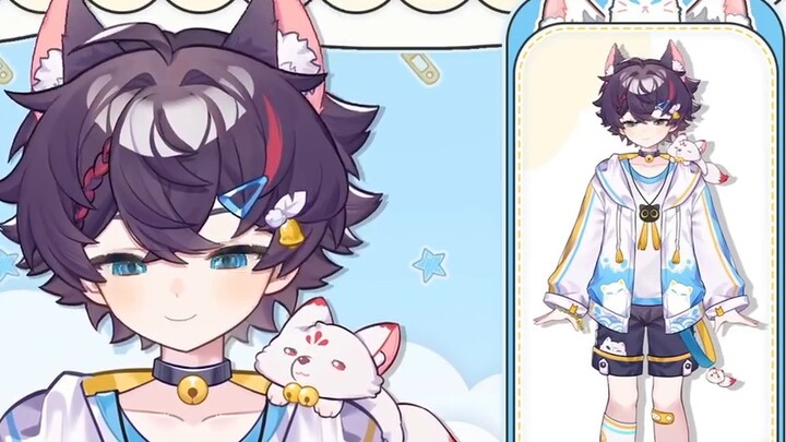 [การแสดงโมเดล Live2D] มีความยืดหยุ่นสูงเป็นพิเศษ~โชตะผมขาวน่ารัก!