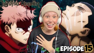 ITADORI VS TOUDOU...BFF | Jujutsu Kaisen Epiosde 15 | REACTION