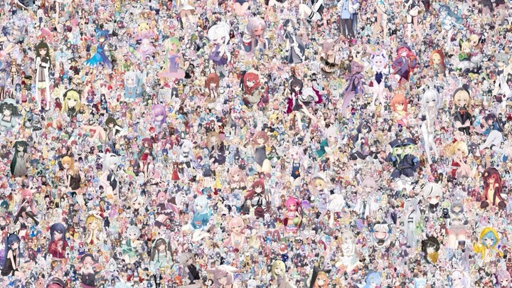 【Quá trình tạo ra bức tranh Vạn Lô】Một tấm poster chứa đựng cả năm tâm huyết của anh chàng up!