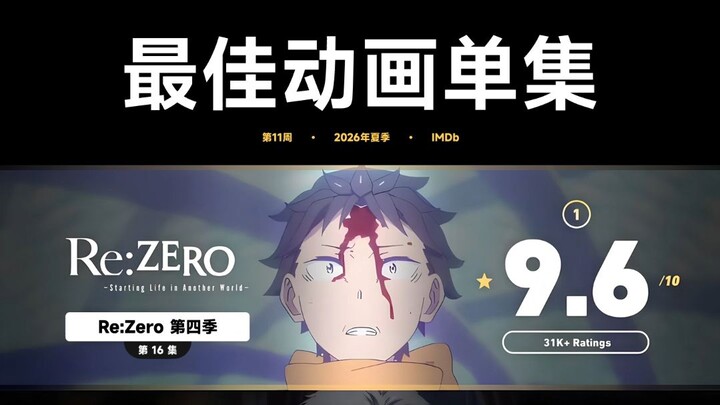 [New Anime Rankings / Summer / Week 11] Re:Zero tops the charts for two weeks in a row; BLEACH flops