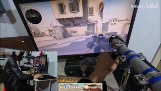 Membuat kontroler CSGO serasa senjata asli ( recoil awpnya mantab )