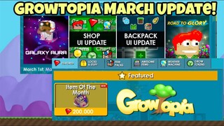 Growtopia | March Update! New Backpack,Store and More!