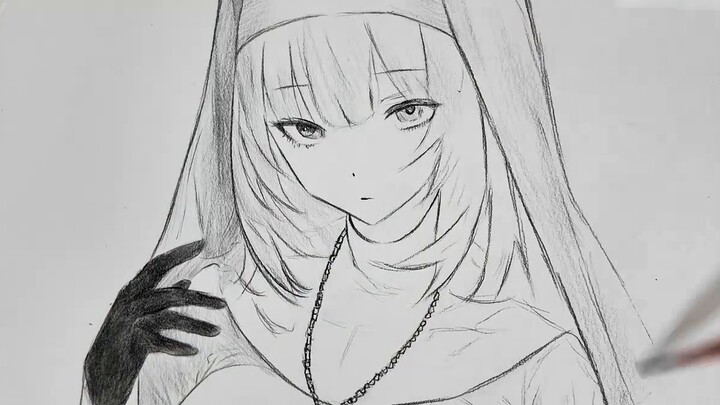 No, buddy, did you give the nun an aphrodisiac? I've never seen anything so hot!