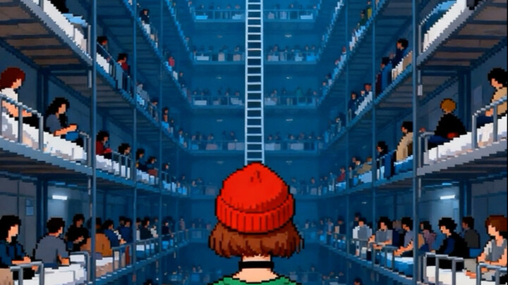 ماذا لو كنت تعيش في سكن يضم مئة ألف شخص؟