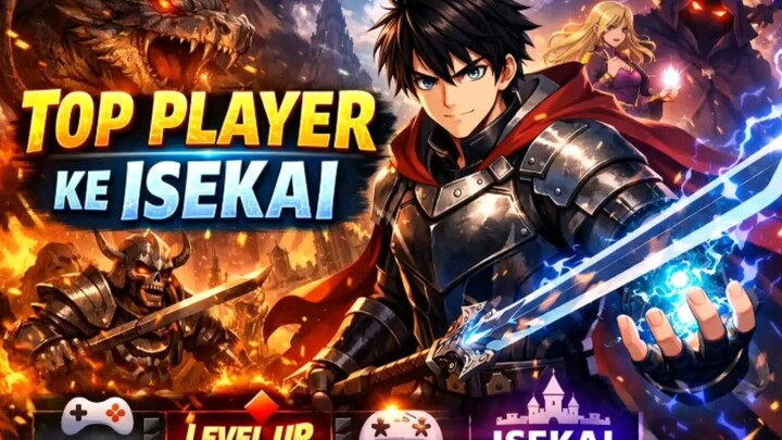 23. Top Player ke Isekai. Babat habis semua Monster 👹