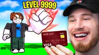 Buying THE OP GOD PUNCH in Roblox Ability Wars