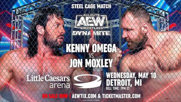 AEW Dynamite (May 10, 2023): Jon Moxley vs. Kenny Omega (Steel Cage Match)
