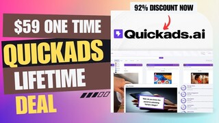 QuickAds Review: Lightning-Fast Generation of Facebook, TikTok & YouTube Ad Creatives