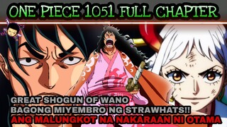 One piece 1051: full chapter "Great Shogun of wano" Bagong member ng Strawhats | Otama Flashback