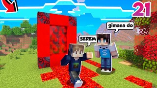 KITA MASUK KE PORTAL BERDARAH DI SURVIVAL TERKUTUK!!! - STRESMEN MOD SURVIVAL #21