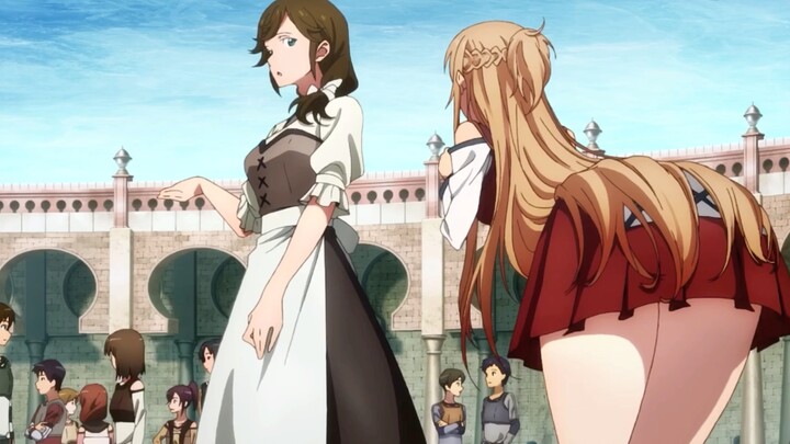 "Giúp, Asuna rất xinh."