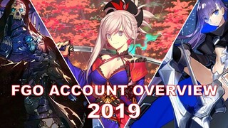 Fate Grand Order | My FGO Account Overview NA Ver - Servants I Summoned In 2019!