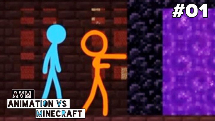 The piglin war Animation vs Minecraft
