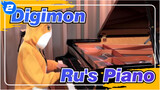 [Digimon] Two Digimon Popular Songs「Butter-Fly & Brave Heart」Emotional  Ru's Piano_2