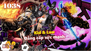 [Soi OP 1038]. Tam kiếm giúp Zoro chống lại TỬ THẦN! Đẳng cấp sức mạnh của Kid & Law!