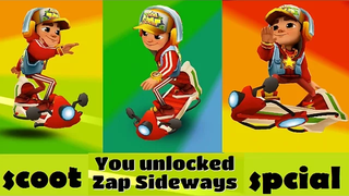 ปลดล็อก Scoot Zap Sideways บน Subway Surfers Monaco!