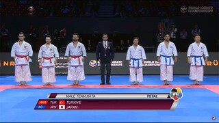 Turkey vs Japan | Final Male Kata Team | World Championships Budapest 2023