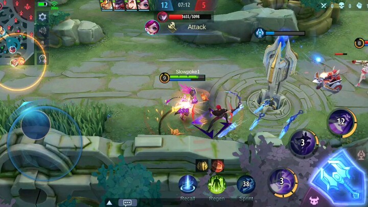Karrie Very usefull in 5 man #RankedMatch #mlbb