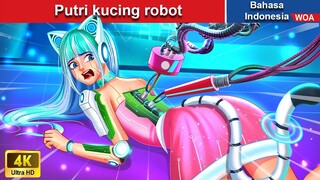 Putri kucing robot 🛸 Dongeng Bahasa Indonesia ✨ WOA Indonesian Fairy Tales
