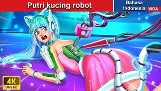 Putri kucing robot 🛸 Dongeng Bahasa Indonesia ✨ WOA Indonesian Fairy Tales