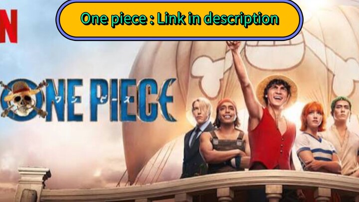 One piece season 1 full series--Link in description and comments box