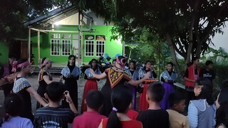 Tarian Dayak.. menerima kunjungan tamu dari Sarawak Malaysia.