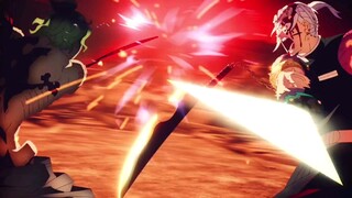 Demon Slayer Season 2! ! Episode ten. This episode is awesome! ! Handsome out of the sky! ! It exploded! !