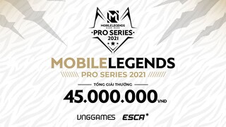 Trailer Giải Đấu Mobile Legends: Bang Bang Pro Series 2021 (MPS)