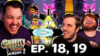 Gravity Falls Season 2 Episode 18 and 19 REACTION || Group Reaction