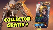 REVIEW SKIN COLLECTOR NATALIA GRATIS‼️ TERIMA KASIH MOONTON 😁