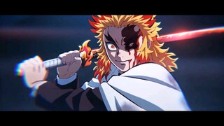 Rengoku vs Akaza 2