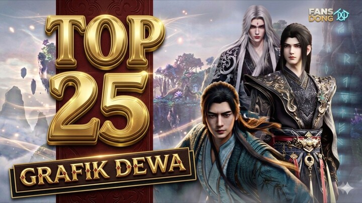 Donghua Grafik kelaz Dewa👑 siapa pantas no.1??👀